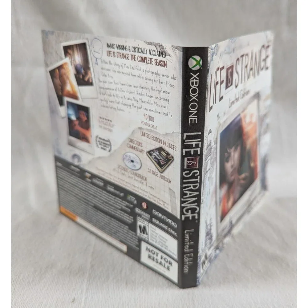 XBOX ONE Life is Strange Limited Edition Game w/ Box, No Booklet
